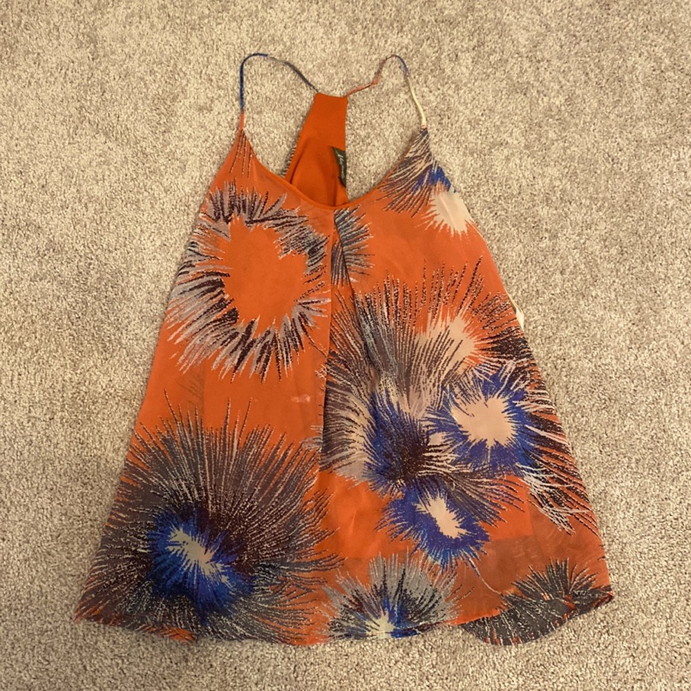 MAUDE sleeveless Top Sz S